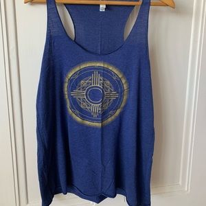 Bella + Canvas mandala print tank